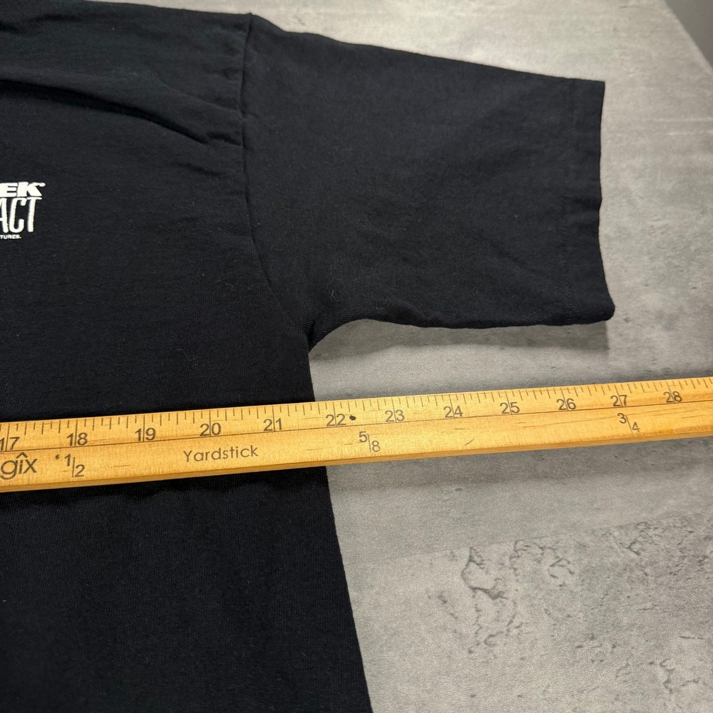 Vintage 1996 Star Trek First Contact Movie Promo T-Shirt XL Black Paramount‎ USA - Picture 5 of 9